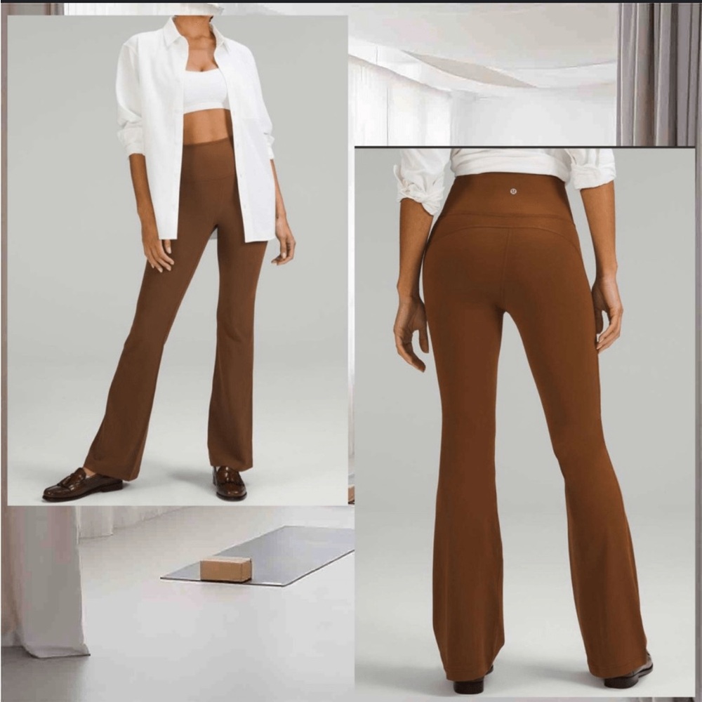 Lululemon Nulu Groove Pants (Roasted brown) - Size 0